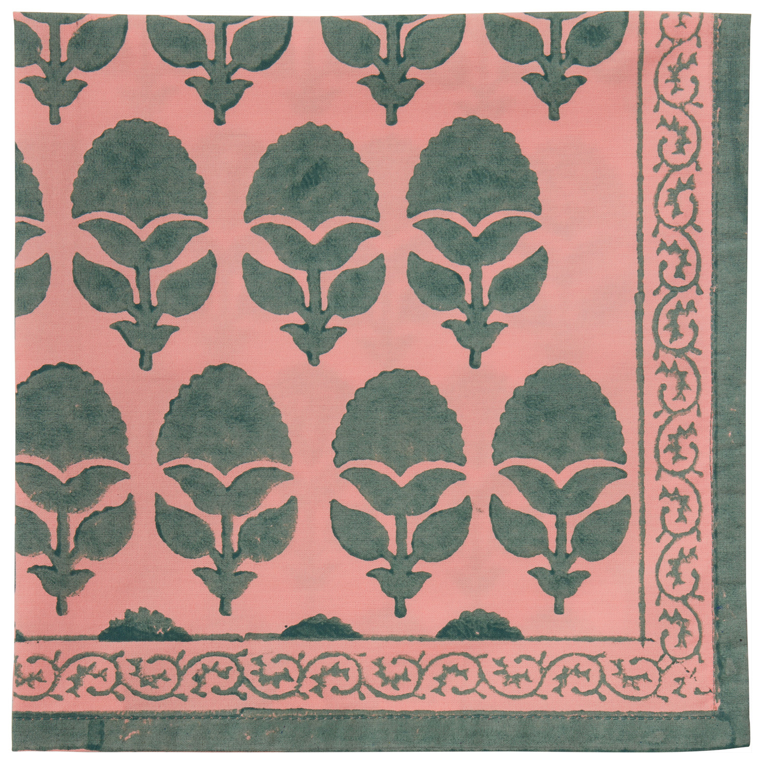 Gulshan Napkin - Coral Pink (Set of 2)